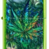 Design con foglia in stile graffiti Design con foglia in stile graffiti