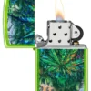 Design con foglia in stile graffiti Design con foglia in stile graffiti