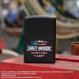 Design con il logo bandiera Harley-Davidson®