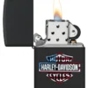 Design con il logo bandiera Harley-Davidson® Design con il logo bandiera Harley-Davidson®
