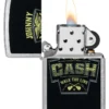 Design con insegna di Johnny Cash