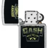 Design con insegna di Johnny Cash