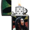 Design con la sagoma di una foglia di Bob Marley Design con la sagoma di una foglia di Bob Marley