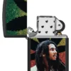 Design con la sagoma di una foglia di Bob Marley Design con la sagoma di una foglia di Bob Marley