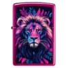 Design con leone multicolore Design con leone multicolore