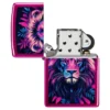 Design con leone multicolore Design con leone multicolore