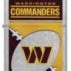 Design con logo cromato dei Washington Commanders della NFL Design con logo cromato dei Washington Commanders della NFL