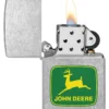 Design con logo John Deere verde muschio Design con logo John Deere verde muschio