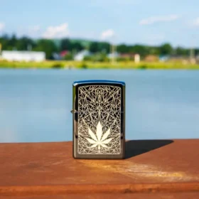Design con motivi di cannabis