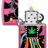 Design con motivi di cannabis Design con motivi di cannabis