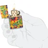 Design con motivi di cannabis Design con motivi di cannabis