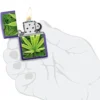 Design con motivi di cannabis Design con motivi di cannabis