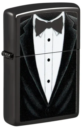 Design con papillon nero