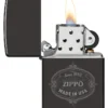 Design con placca zippo Design con placca zippo