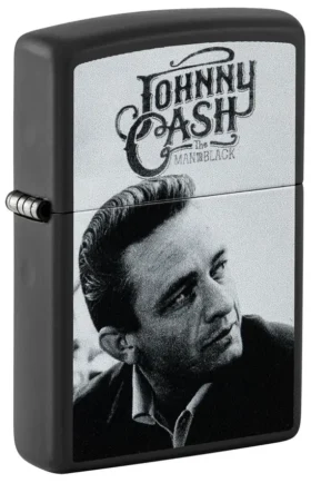 Design con ritratto di Johnny Cash