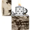 Design con scena del selvaggio West