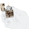 Design con scena del selvaggio West