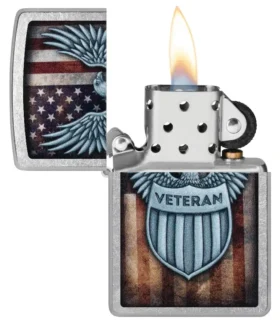 Design con stemma dei veterani