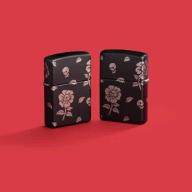 Design con teschi floreali