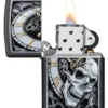 Design con teschio e orologio Design con teschio e orologio
