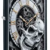Design con teschio e orologio Design con teschio e orologio