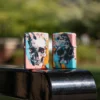 Design con teschio graffitato Design con teschio graffitato