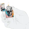 Design con teschio graffitato Design con teschio graffitato