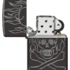 Design con teschio in fiamme Design con teschio in fiamme