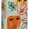 Design con volti astratti
