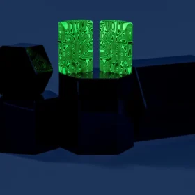 Design con vortici luminosi