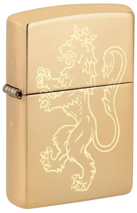 Design del leone combattente