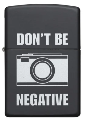 Design “Don’t Be Negative”