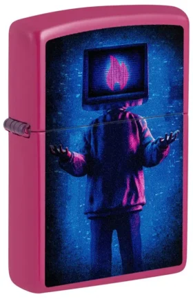 Design “Flame TV Man”