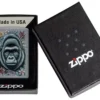 Design floreale con gorilla Design floreale con gorilla