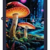 Design “Funghi sotto la luce nera” Design “Funghi sotto la luce nera”