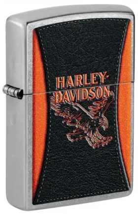 Design Harley-Davidson® con aquila in pelle