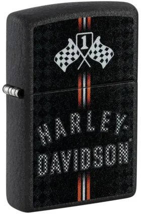 Design Harley-Davidson® con bandiere a scacchi