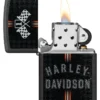 Design Harley-Davidson® con bandiere a scacchi Design Harley-Davidson® con bandiere a scacchi