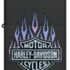 Design Harley-Davidson® con fiamme viola Design Harley-Davidson® con fiamme viola