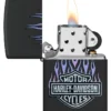 Design Harley-Davidson® con fiamme viola Design Harley-Davidson® con fiamme viola