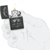 Design “Man in Black” di Johnny Cash