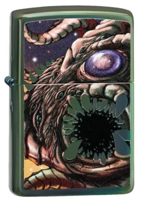 Design “Monster Apocalypse” verde lucido