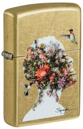 Design Spazuk con colibrì