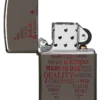 Design tipografico della fiamma zippo Design tipografico della fiamma zippo