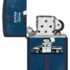 Design Vintage Zippo con auto Design Vintage Zippo con auto