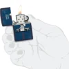 Design Vintage Zippo con auto Design Vintage Zippo con auto