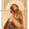 Design Western Pin-up Design Western Pin-up