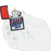 Design zippo a blocchi di colore Design zippo a blocchi di colore