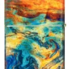 Design Zippo colorato Design Zippo colorato