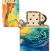 Design Zippo colorato Design Zippo colorato